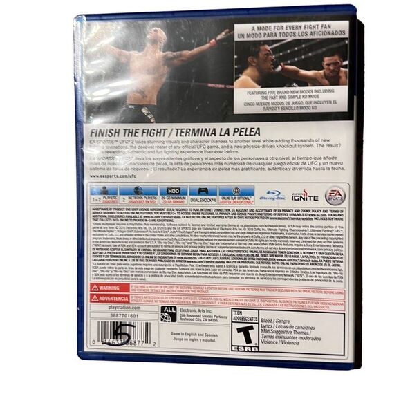EA Sports PS4 "UFC2" Video Game - Picture 2 of 4